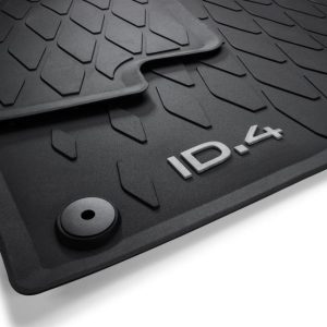 All Weather Floor Mats with Volkswagen ID.4 Logo