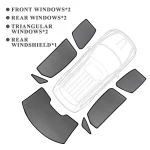 Volkswagen-VW-ID4-ID-4-2021-2022-2023-Magnetic-Car-Sunshade-
