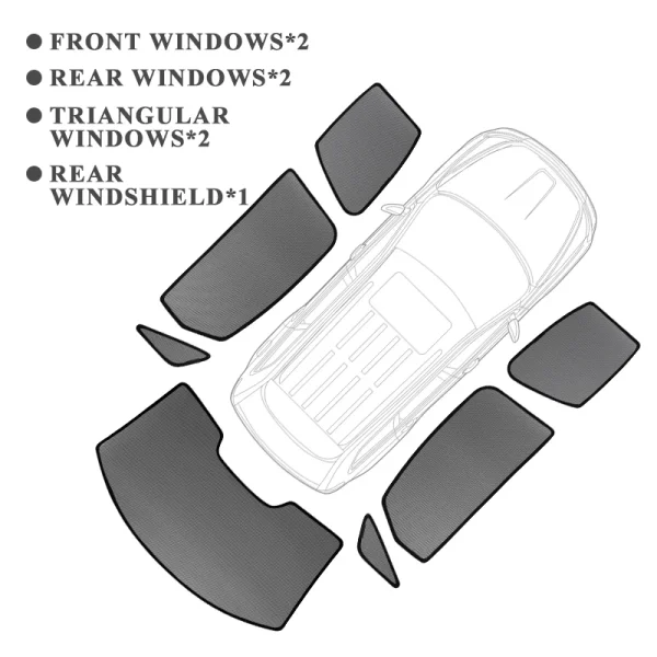 Volkswagen-VW-ID4-ID-4-2021-2022-2023-Magnetic-Car-Sunshade-