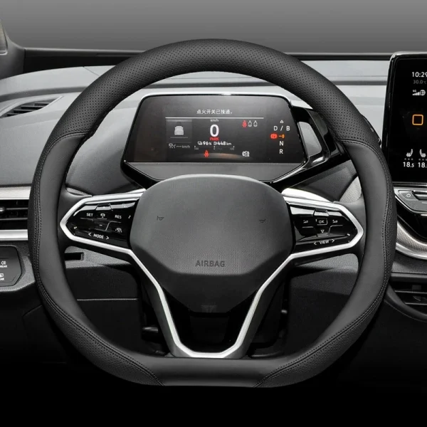 Cow-Leather-D-Type-Car-Steering-Wheel-Cover-Wrap-Holder-for-Volkswagen-ID3-Magotan-ID6X-Golf