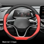 Cow-Leather-D-Type-Car-Steering-Wheel-Cover-Wrap-Holder-for-Volkswagen-ID3-Magotan-ID6X-Golf