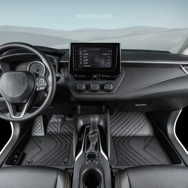 Custom TPE Car Floor Mats For VW ID4 Cross 2021 2022 2023 Waterproof Auto Accessories Interior Carpet