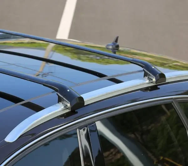 Fits-for-VW-ID-4-2020-2023-Roof-Rack-Rails-Carrier-Cross-Bars-Crossbars-Aluminum-Black1