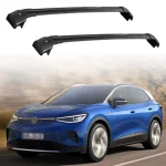Fits-for-VW-ID-4-2020-2023-Roof-Rack-Rails-Carrier-Cross-Bars-Crossbars-Aluminum-Black1