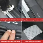 For-VW-ID-4-X-ID4-CROZZ-2022-PU-Auto-Door-Sill-Protector-Anti-Scratch-Car1