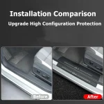 For-VW-ID-4-X-ID4-CROZZ-2022-PU-Auto-Door-Sill-Protector-Anti-Scratch-Car1