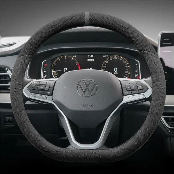 Steering-Wheel-Cover-for-Volkswagen-T-cross-Magotan-Golf6-Golf7-T-Roc-ID3-ID4-ID6-D1