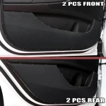 Door Auto Dirty Anti-kick Pad Protector Mat Cover For Volkswagen ID.6 X VW ID6 Crozz ID 6