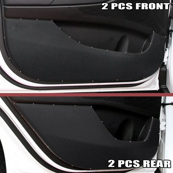 Door Auto Dirty Anti-kick Pad Protector Mat Cover For Volkswagen ID.6 X VW ID6 Crozz ID 6