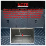 VW ID.7 ID7 TPE 3D Car Floor Mats Cargo Liner Trunk/Backrest Pad