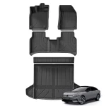 VW ID.7 ID7 TPE 3D Car Floor Mats Cargo Liner Trunk/Backrest Pad