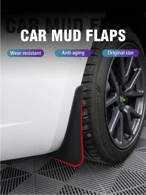 4X Mud Flaps For Volkswagen ID.4 ID.5 VW ID4 ID 4 2021 2022 2023