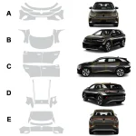 Volkswagen ID.4 VW 2021 2022 2023 2024 Body Clear Bra TPU