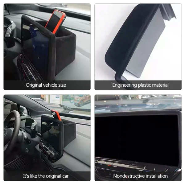 VW ID.4 CROZZ Console Dashboard Rear Storage Box