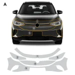 Volkswagen ID.4 VW 2021 2022 2023 2024 Body Clear Bra TPU