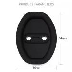 Door Lock Protective Cover Buckle Anti-collision for Volkswagen VW ID7 2024-2025