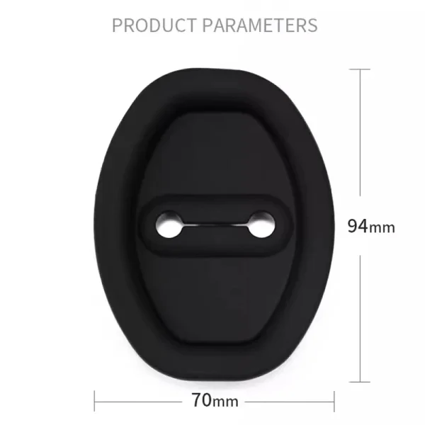 Door Lock Protective Cover Buckle Anti-collision for Volkswagen VW ID7 2024-2025