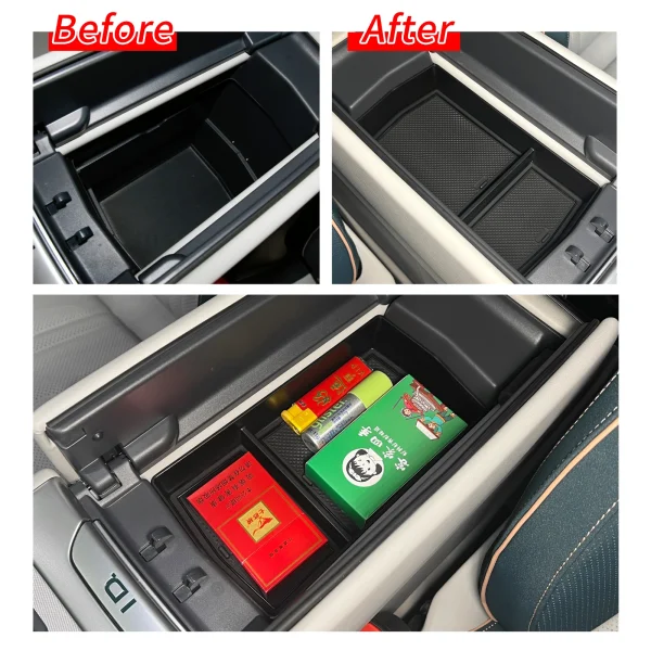 VW ID.7 Center Console Armrest Storage Box