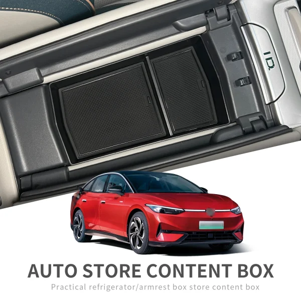 VW ID.7 Center Console Armrest Storage Box