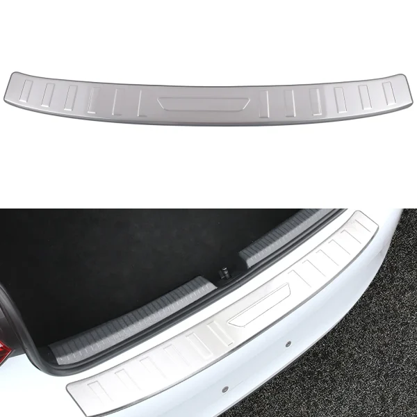 Rear Bumper Protect Sill For VW Volkswagen ID3 2019-2023