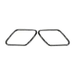 Carbon Fiber Auto Door Speaker Decor