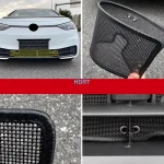 Front Grill Mesh Grille Grid Insert For vw id 3