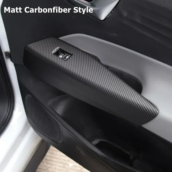 VW ID.4 2023 - 2021 Carbonfiber Style Door Handle Armrest Trim
