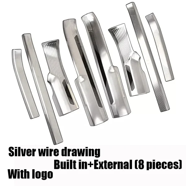 Stainless steel threshold decorative strip