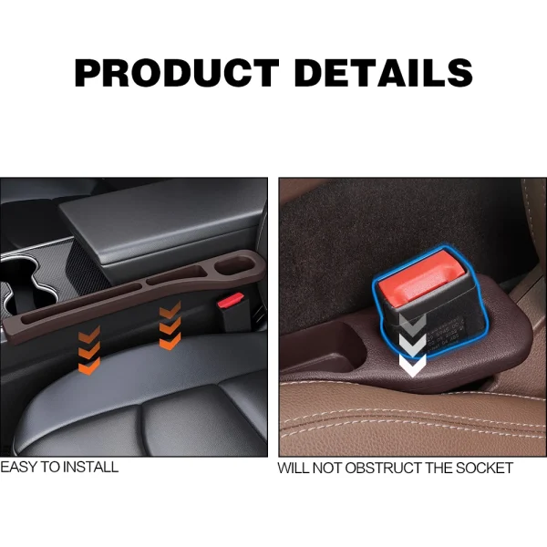 VW ID3 ID4 ID5 ID6 ID7 Crozz Pro ID 3 4 5 6 7 X Car Seat Gap Filler