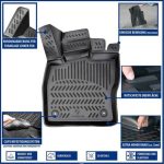 Car Foot Mat Set 2022-2024 VW ID.BUZZ