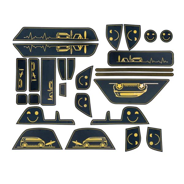 Car Cup Coaster Slot Pad for Volkswagen VW ID. Buzz